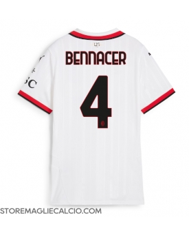 AC Milan Ismael Bennacer #4 Maglia Gara Trasferta Repliche 2024-25 Donna